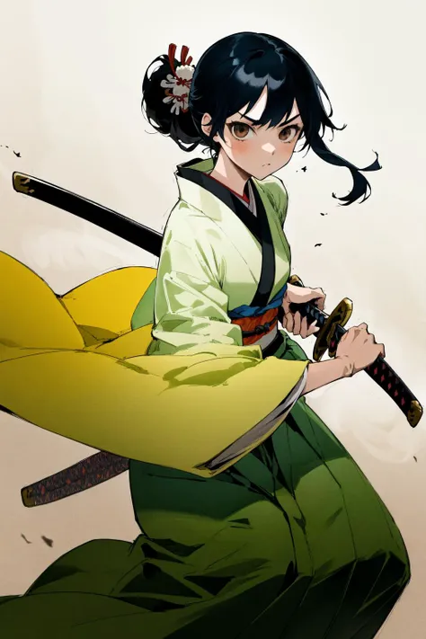 masterpiece, best quality, highres, 1girl, kimono, japanese clothes, battoujutsu
<lora:battoujutsu_24re_d128:1>