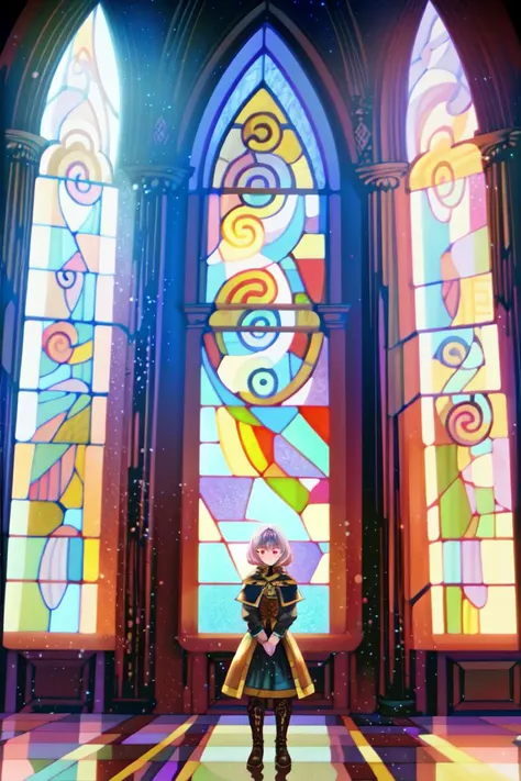 (stained glass,best art:1.3),
good detailed, (glowing background),
best quality, wide-angle Hyperdetailed, masterpiece, 8k, natural lighting, soft lighting, sunlight, HDR (High Dynamic Range), Maximum Clarity And Sharpness, Multi-Layered Textures,
 <lora:spiralwashv2_1544:0.8> ,(1 girl,spiralwash eyes:1.4)