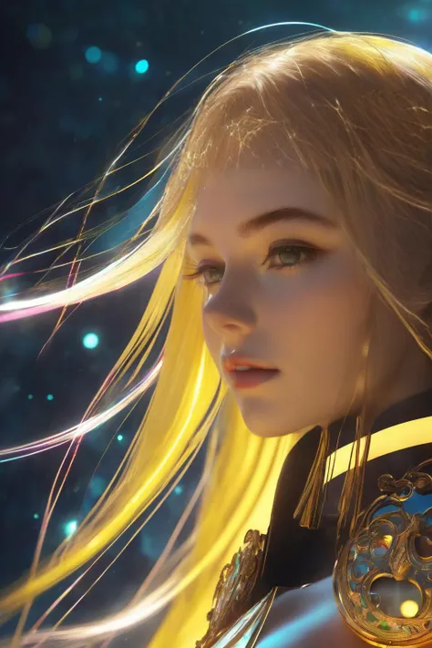 (Masterpiece:1.2), best quality, (illustration:1.2), enticing,(Masterfully crafted Glow, lens flare), (ultra-detailed), hyper details, (delicate detailed), (intricate details), (cinematic light, best quality Backlights), clear line, solo female, solo female, perfect body, (1girl), bioluminescent hair, glowing eyes, slightly close eyes, fantasy, (Dynamic:1.2), ((makeup)), high contrast, (best illumination, an extremely delicate and beautiful), ((cinematic light)), colourful, powerful, (Cinematic masterpiece), photoshoot, Fate Grand Order, mythic, splashes of colour, absolutely eye-catching, ((colourful paint splashes on background, dulux,)), ((caustic)), dynamic angle, beautiful detailed lights, (Captivating),(Intricately Detailed Cinematic Golden Colosseum:1.1), ambient occlusion, ambient light, ray-traced reflections, intricately detailed glint blade phalanx, subsurface scattering, (glint blade phalanx:1.2)