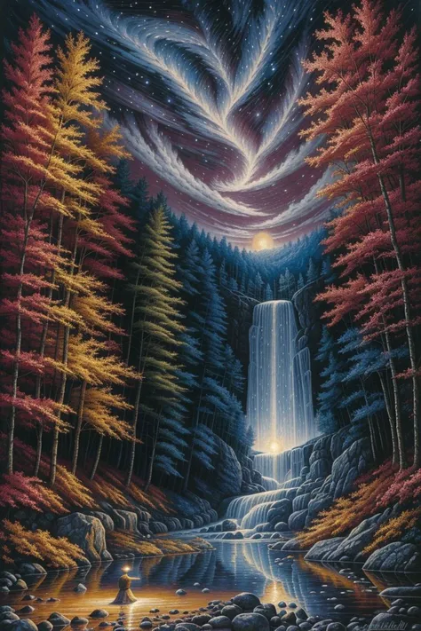 by John Blanche, by Maximilien Luce, (by David A. Hardy, (by Rob Gonsalves, glorious)), exalted, reverie, fanciful
