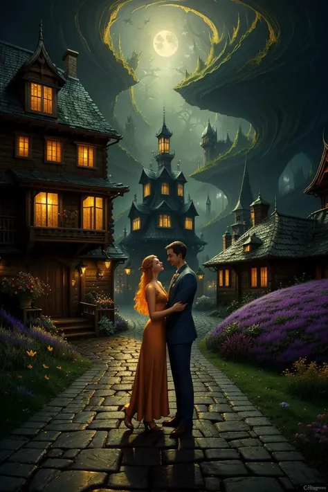 [by Paul Barson, by Gediminas Pranckevicius, (by Bill Carman, (by Evgeny Lushpin, fancy)), glorious, scary, regal],
(by Adam Elsheimer:1.30),
(by Victor Nizovtsev, by Cyril Rolando, by J Scott Campbell, by Kelly Mckernan, by Jessica Rossier:1.10),
heroic sexy couple, magical, smile