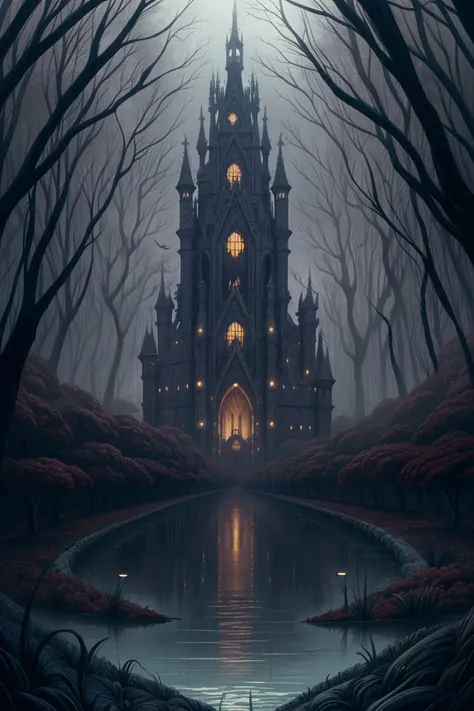 by Jorge Jacinto, by Lois van Baarle, (by Chris LaBrooy, (by Arthur Boyd, lustrous)), fancy, scary, surreal, <lora:noiseOffset2:-0.25> <lora:detailTweaker:0.25>