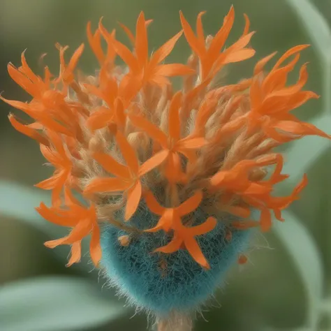 Dwarf Turquoise Stiffly upright Palmate plant, Ridged Texture Cylindrical Stolon, Flaky, BurntOrange Liguliflorous Inflorescence Single flower, Hastate, Caramel Non-albuminous Seeds, Reticulated, Calyculate, Opposite,