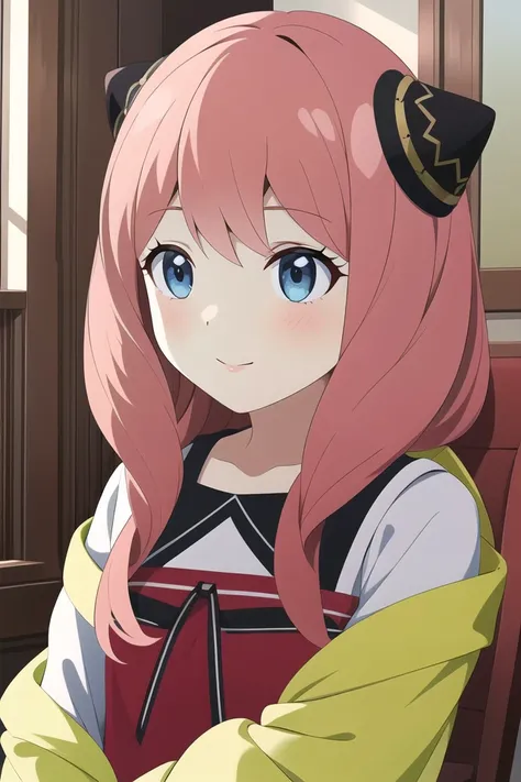 (best quality), [masterpiece], ((beautiful:0.75) cute girl:0.75), [clear and clean] pixiv (illustration), ((Anya\(SPY X Family\))),<lora:AnyaHD:0.7>