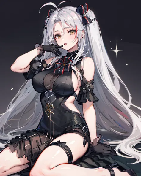 1girl,large breasts,kneeling,black_gloves,
eugendress, <lora:EugenDressV1[eugendress]:1>,