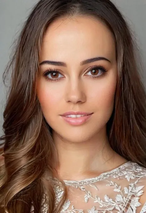 <lora:HannahG:1>, realistic photo of a woman, brown eyes, long hair, (masterpiece:1.0), (best quality:1.0), (intricate details), flash photography