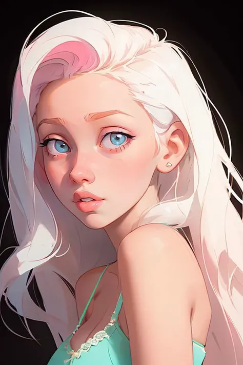 pastel art by DEN_IDG_style, traditional media portrait of DEN_nanceyMK2,
(headshot:1.1) portrait on a plain black background, (headshot:1.2), face focus, intricate (beautiful eyes:1.2), (wide open eyes:1.1), Big eyes, clean photo, circle lighting, high contrast,
,
masterpiece, intricate, immaculate, detailed, high detail, ultra detailed, 8k,