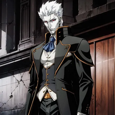 <lora:MeierLink003:0.7>,solo,
MeierLink,vampire,
(suit:1.3),
