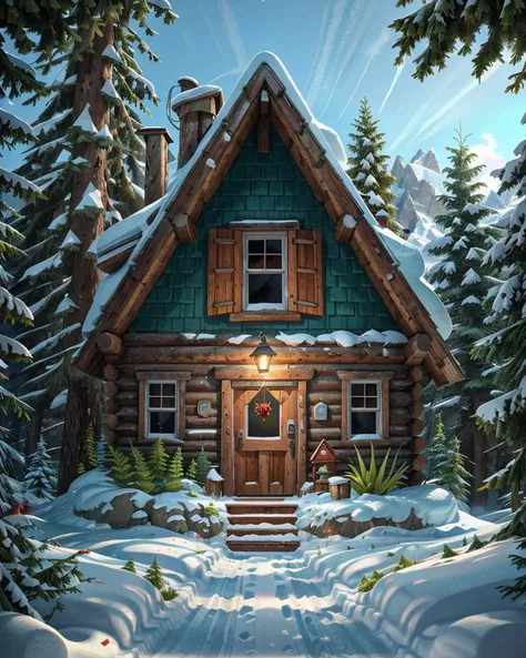 photo RAW,(canadian style cabin on top of a snow mountain overgrown, hyper realistic, lush gnarly plants), masterpiece, award winning photography, lighting, perfect composition, high detail, hyper realistic,dramatic lighting, epic