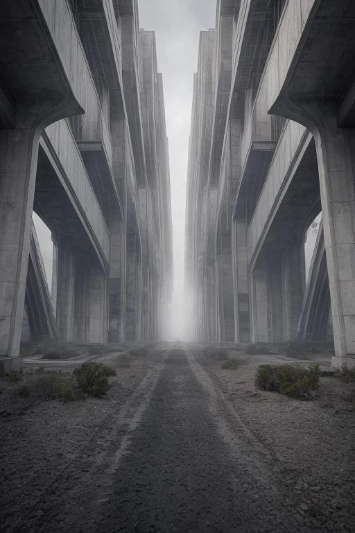 饱经沧桑的建筑——soviet style（Brutalism）architecture