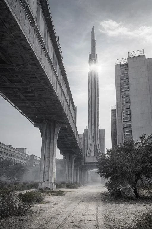 饱经沧桑的建筑——soviet style（Brutalism）architecture