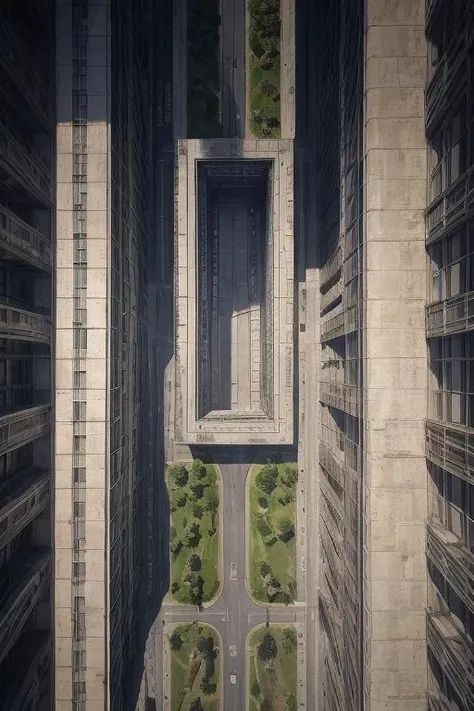 (masterpiece),(high quality), plan of the city, <lora:AARG_plan_V1.0:1>, aargsitemap, aargdetailmap, retro, (soviet), (megastructure), <lora:gaint build-V1:0.2>, low saturation, dirt, futuristic, concrete and shiny metal, desert, fog, mist, fujifilm, photorealistic, details, texture, film grain, symmetric, dynamic light, church, (bird eye view:1.2), color grading, (disturbing:1.2)