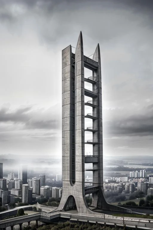 饱经沧桑的建筑——soviet style（Brutalism）architecture