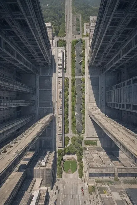 (masterpiece),(high quality), plan of the city, <lora:AARG_plan_V1.0:1>, aargsitemap, aargdetailmap, retro, (soviet), (megastructure), <lora:gaint build-V1:0.2>, low saturation, dirt, futuristic, concrete and shiny metal, desert, fog, mist, fujifilm, photorealistic, details, texture, film grain, symmetric, dynamic light, church, (bird eye view:1.2), color grading, (disturbing:1.2)