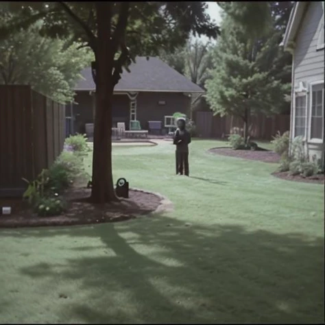 cctv footage, haunted backyard
