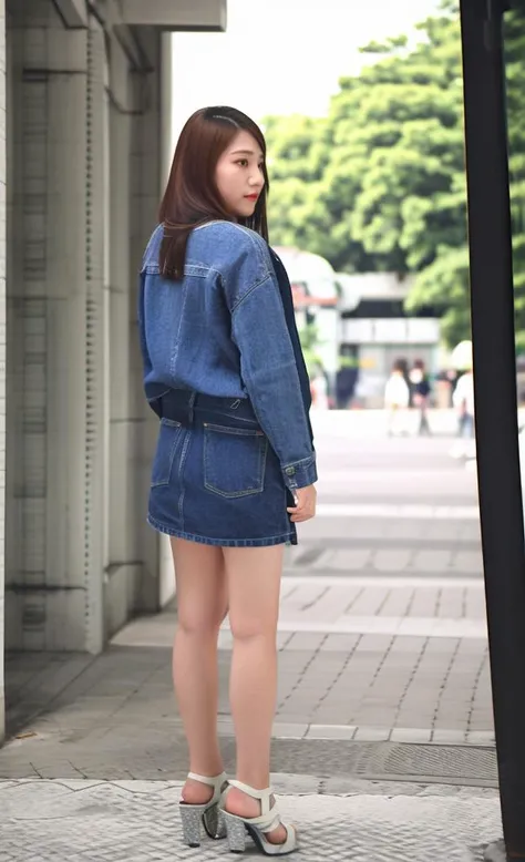 a photo of a korean woman named koreanbabe04,wearing clothes,<lora:LCM_LoRA_Weights_SD15å éå¨:0.7>,looking at viewer and facing viewer, best quality and best aesthetic, <lyco:koreanbabe04-amateurV1:0.8>, Fujifilm XT3,film still,film grain,cinematic,<lyco:film grainV2:0.6> full body,outdoor and public spaces