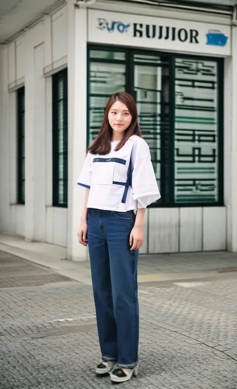 a photo of a korean woman named koreanbabe04,wearing clothes,<lora:LCM_LoRA_Weights_SD15å éå¨:0.7>,looking at viewer and facing viewer, best quality and best aesthetic, <lyco:koreanbabe04-amateurV1:0.8>, Fujifilm XT3,film still,film grain,cinematic,<lyco:film grainV2:0.6> full body,outdoor and public spaces