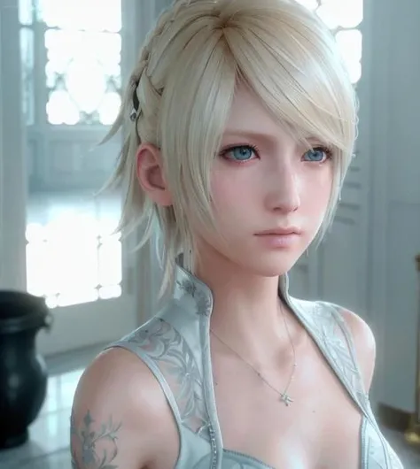 (beste-Qualit, 8K, 12),(masterpiece), (best quality),(lunafreya),(final fantasy xv),glowing eyes in the dark,armpit,, Sex, trembling, , Looking Up, From directly above, ahegao, Wet,sad face,depth in view,