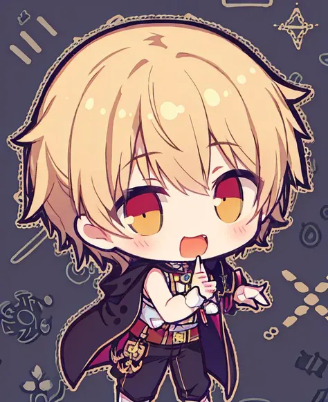 1boy, chibi