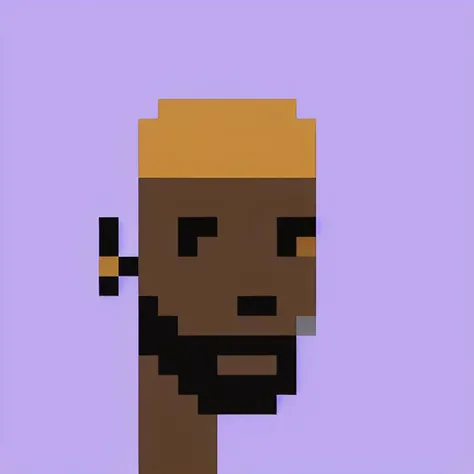 a rendering of Male Muttonchops Earring Headband, art by punks_sd