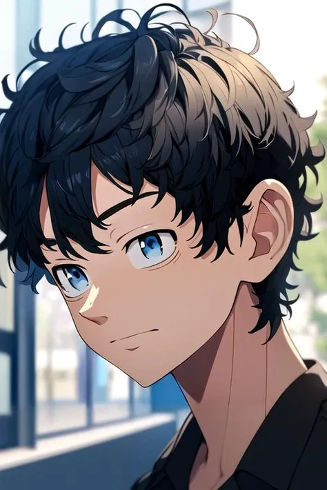 photorealistic, (4k), depth of field, (Masterpiece), (realistic skin texture), extremely detailed, intricate, hyper detailed, high resolution, professional photography, bokeh, depth of field, sharp detail, best quality, , 1boy, solo, male focus, <lora:takemichi_hanagaki:0.96>, takemichi_hanagaki, black hair, blue eyes, short hair, messy hair, , , , social science fiction,