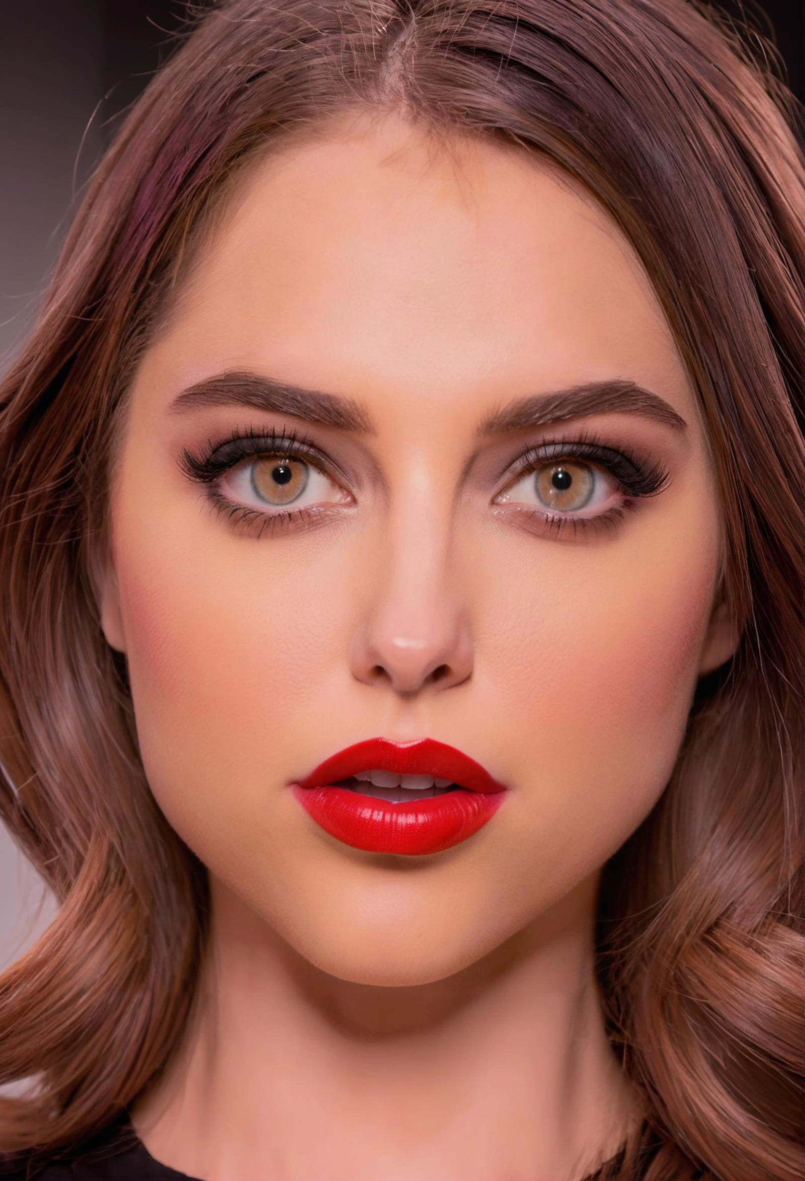 fashion photo, wide angle, high fashion, woman, gradient background, red, black, modern and elegant, face close-up, make-up, lipstick,
<lora:rileyreid_SDXL:0.8> Riley Reid