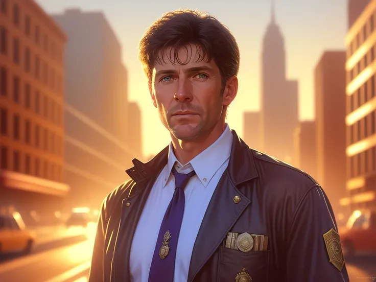 James Gurney style portrait,
Next day the undercover cop was hot in pursuit
He was taking the whole thing personal, he didn't care about the loot
Jan had told him many times, "It was you to me who taught
In Jersey anything's legal as long as you don't get caught"
realistic, dramatic lighting
