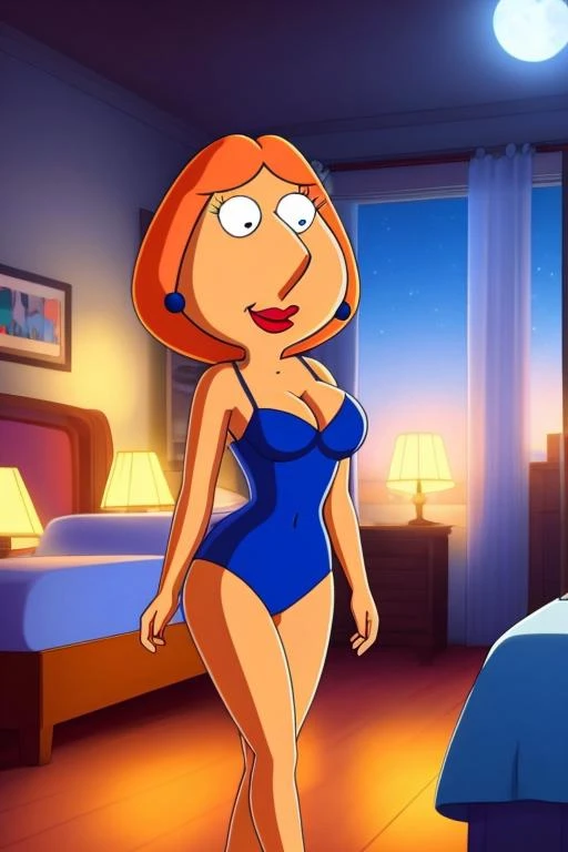 <lora:lora!!!!:1.0> Photo of zkpmn woman , 1girl, solo in a sexy costume, perfect eyes, bedroom at night, moonlit room
