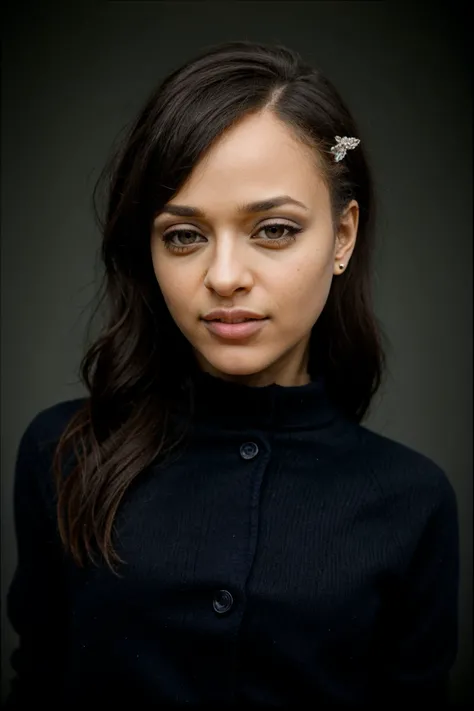 <lora:HollyHendrix_v1.0:1> HollyHendrix
in a (dynamic pose:1.2)
(female in a portrait studio),Beauty photo, facing viewer,
with (
red J. Crew designer Knit cardigan Wide-leg trouser Loafers Tortoiseshell sunnies
:1.2)
long wavy, hairpin
:1.1) hairstyle, (head tilt,:1.2)
detailed hair strand, ear, detailed upper torso, detailed eyes, detailed pupils, detailed iris, detailed nose, detailed lips, ears, detailed sideburns, eye reflection, ray tracing, path tracing,
in style of
Richard Avedon Portrait Large-format camera, high-quality lenses Simple backgrounds,
<lora:epiC35mm:1> epiCPhoto, (plunging neckline:-1) grey background,