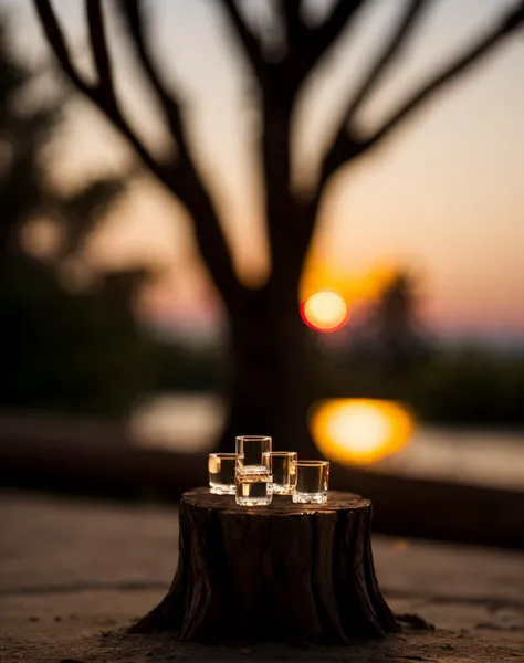 cinematic film still realistic, photorealistic, award winning photo , Tilted-Frame Shot (means the camera is tilted in awkward sideways angle), photo of a 1girl totally made of small pieces of crystal glass, sub scattering surface, transparent BREAK tree trunk, sunrise, bokeh, . shallow depth of field, vignette, highly detailed, high budget Hollywood movie, bokeh, cinemascope, moody, epic, gorgeous, film grain, grainy