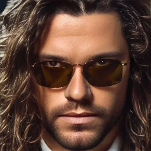 portrait photo of man with a dark glasses, detailed face, long hair, high quality, brunette color hair, 8k <lyco:locon_perfecteyes_v1_from_v1_64_32:0.75> <lora:inxs:1>
