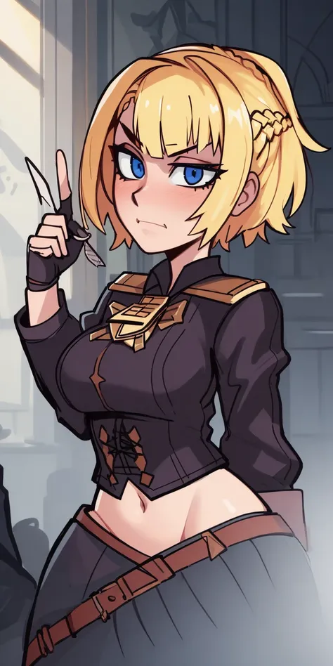 (Small panties), Blonde、One Woman((Securely strapped to a medieval rack)), ((With a loud laugh)), close your eyes, (((Small Breasts No Bra、Exposing breasts,)))(((NSFW、Naughty pictures)))
