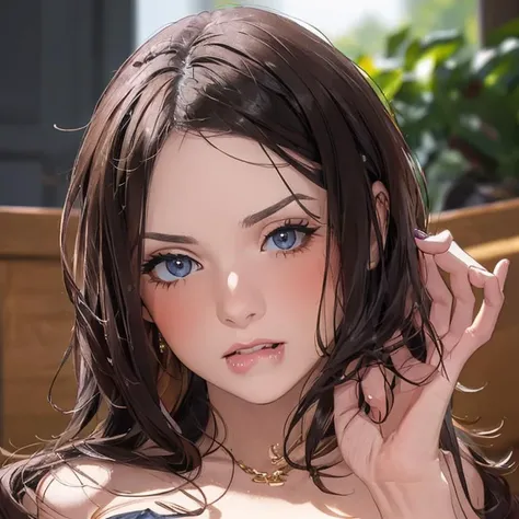 Anime catgirl topless