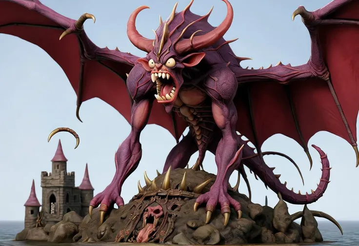 breathtaking beelzebub The Isle of Doom . award-winning, professional, highly detailed