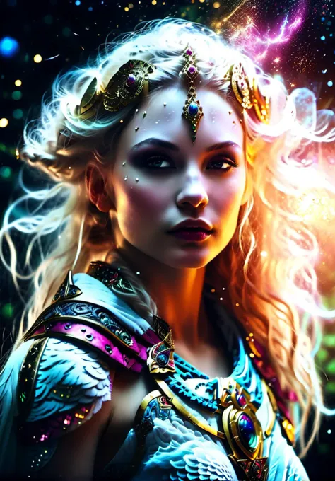 cinematic film still (Ethereal Wonderland:1.4), (Mystical Atmosphere:1.3),(Fantasy Realism:1.2), (space_style:0.6), cosmic outer space, aerial photograph, 16k resolution, 300 dpi, 600 dpi, 4k, Contest winner, High definition, detailed, realistic, 8k uhd, high quality, <lora:ChalkDustStyleSDXL:0.8>, daylight, (masterpiece,best quality:1.5), ultra realistic,32k,RAW photo,(high detailed skin:1.2), 8k uhd, dslr, soft lighting, high quality, film grain <lora:ahanhatbinh:0.7><lora:lora-sdxl-flaming-person:0.5> . shallow depth of field, vignette, highly detailed, high budget, bokeh, cinemascope, moody, epic, gorgeous, film grain, grainy