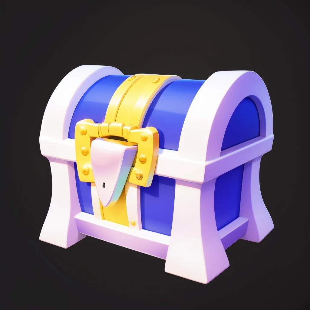Treasure chest, no humans, simple background, black background, silver hemming
<lora:Treasure chests:1>
