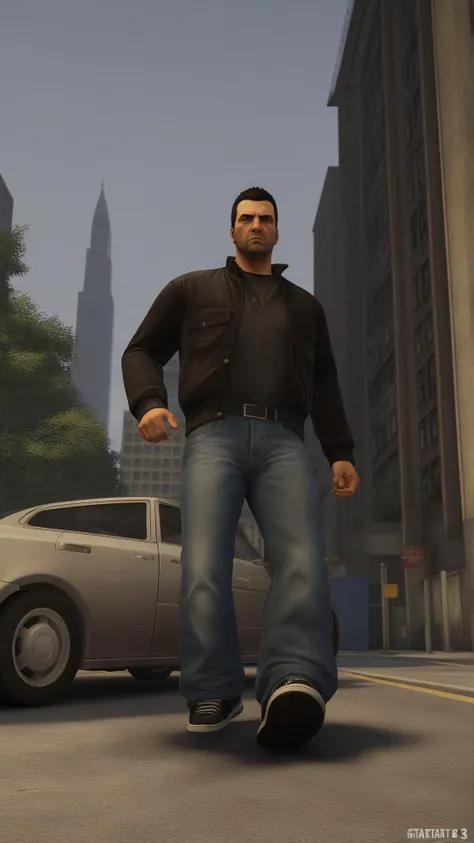 GTA3, Realistic, ray tracing, ue5