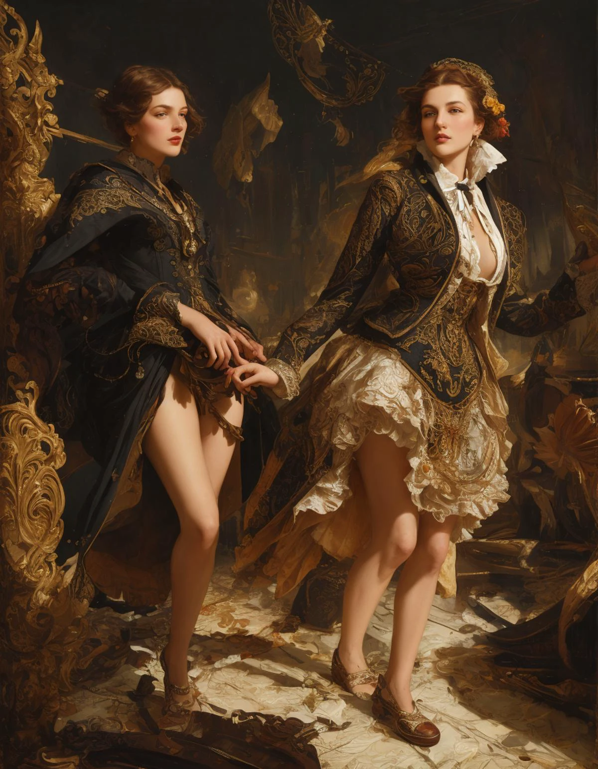 by Andreas Achenbach, (li-core, High Fashion but extremely beautiful:1.4), (intricate details, masterpiece, best quality:1.4) , in the style of nicola samori,
Googie Art Style, dynamic, dramatic, 1950's futurism, bold boomerang angles, Googie art style,, looking at viewer
<lora:epi_noiseoffset2:0.5> <lora:add-detail-xl:1> <lora:xl_more_art-full_v1:0.5> <lora:NicolaSamori:0.7>