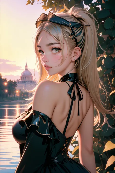 Merger_hime_lamarz, (portrait art stylized by Ren Hang:0.9) , alluring Chalk painting, beautiful, low angle shot of a Funny Pretty ([Shih Tzu|Gnome]:1.3) , Desperate The Acropolis in background, crowded pond with Twig, at Sunset, horizon-centered, Masterpiece, Energetic, Rave Fashion, Sunlight, Depth of field 270mm, CineColor, cinematic, Dufaycolor Photograph, UHD, beautiful