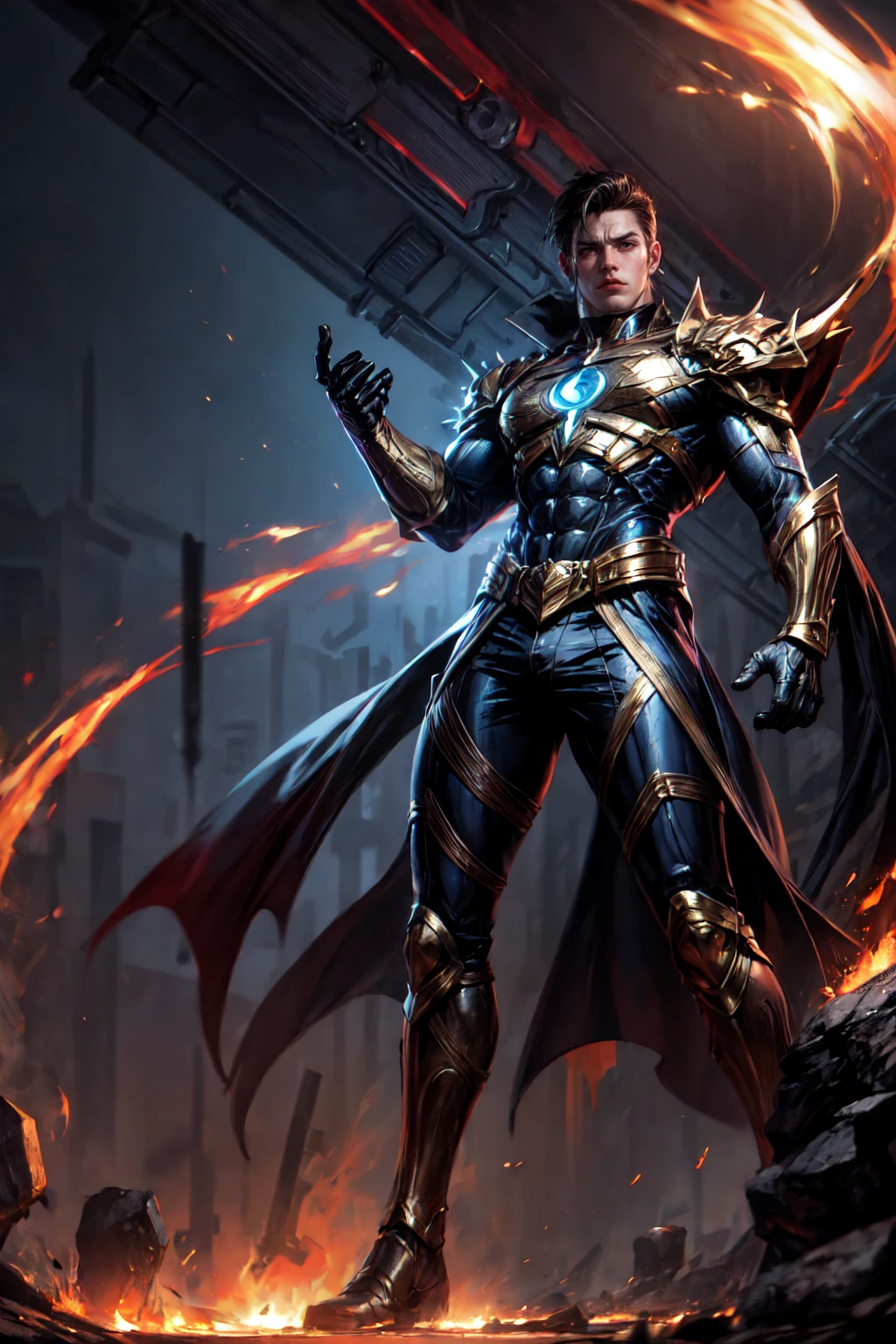 ultra wide angle, battlefield background, 1man, superhero ready for torture, cinematic, insane details, intricate details, hyperdetailed,
<lyco:GoodHands-beta2:1>, <lora:add_detail:1>,