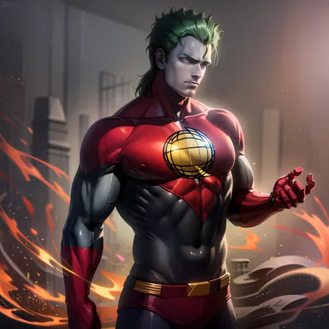 ((best quality)), ((masterpiece)), ((realistic)), (detailed)
muscular male, narrow waist, Slim waist, thick eyebrowns,
, boots, nipples, , ((thin)) , , (sweating, , swet)
, male focus, brown eyes, sunny day,
<lora:Yang_lee:1>
ylee,
chinese shirt,
sleeveless,
spiked hair,
muscled arms,
yellow wristbands,
black chinese pants,
black sneakers,
chinese shirtless,
nipples,