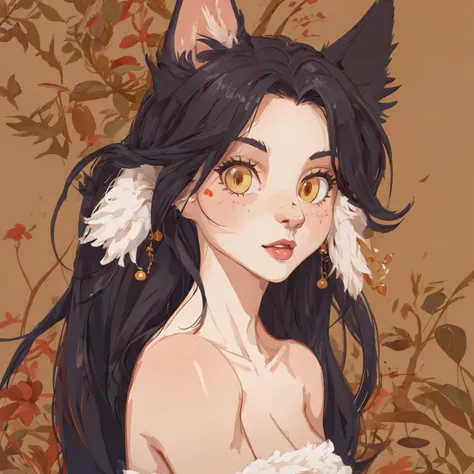 Shy ([ <'EM_1'> | <'EM_2'> | <'EM_3'> ]:0.9) [ : as a wild furry feline : 0.5], a minimalist style illustration