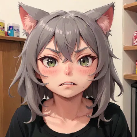 scrunge catgirl <lora:sdxl_lora_scrunge:0.8>