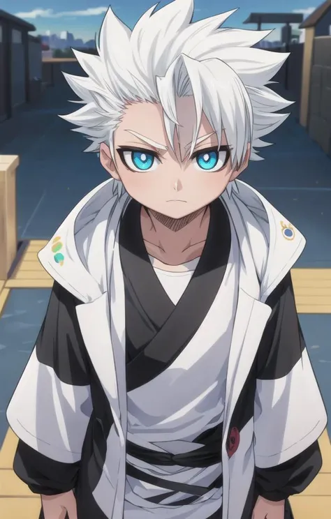 1 boy,more details in eyes,cute,looking at viewer, adorabel boy,cute face,details sky,handsome,young,juvenile, ((masterpiece:1.4,best quality)),multiple details, eyeshadow,sfw, <lora:hitsugaya_toushirou:0.6>,
hitsugaya_toushirou