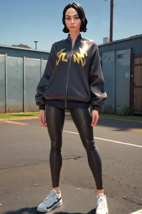 1girl, standing pose, <lora:Rebecca:0.8>