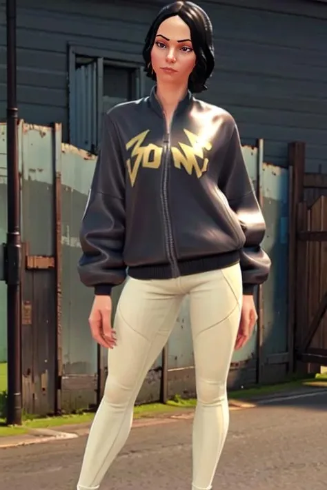 1girl, standing pose, <lora:Rebecca:1>