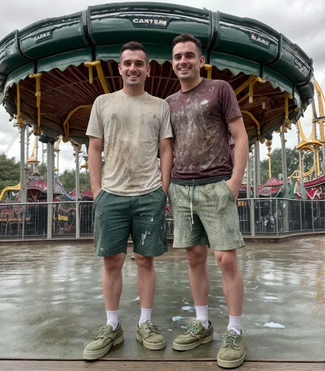 closeup shot, (standing:1.2) handsome man wearing a (cumrag dark green shoes:1.2), on a (amusement park, background:1.25) <lora:cumrag-000006_v12:1:lbw=OUTALL>,
(sweaty:0.8), (yellowish:0.7) (whitish:0.8) (dry stains:1.2), goo, old, stinky, gross, sticky, nasty, disgusting, (:0.6), repulsive
