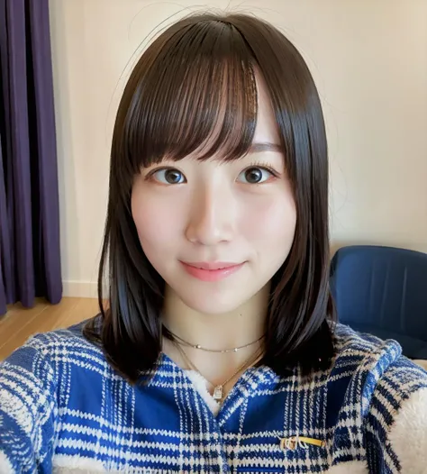 medium hair, looking at viewer, <lora:SayakaKakehashi:0.8>