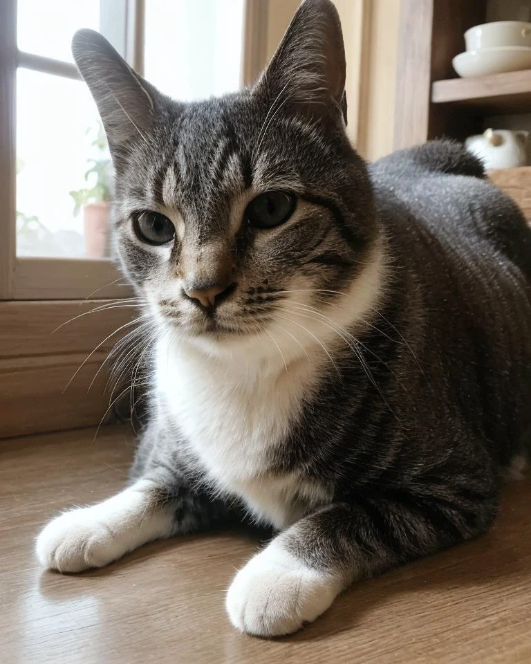 photorealistic photo of celestecat, at home,, playing, (masterpiece:1.1), (best quality:1.1), beautiful, (intricate details), unity 8k wallpaper, ultra detailed, aesthetic, perfect lighting, <lora:Celeste - AM:0.75>