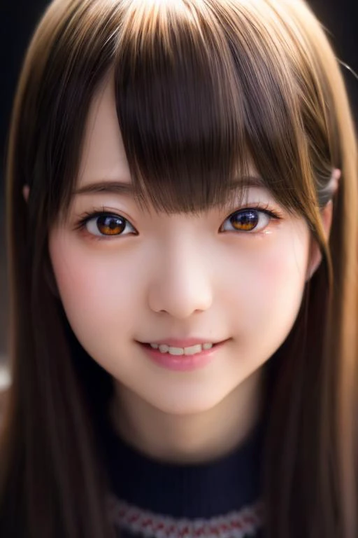 <lora:Asuka:0.8> asuka, best quality, professional lighting, super detailed, realistic, beautiful detailed face eyes,
looking at viewer,smile,sweater